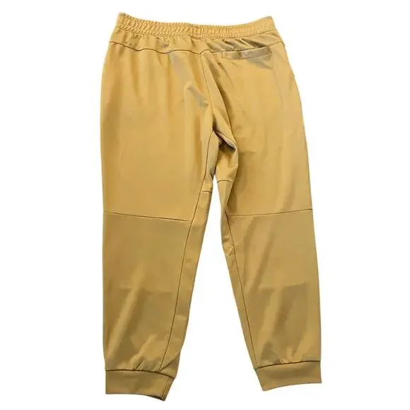 Nike Sportswear Club Tribute Jogger Pants Men’s XXL Tan Gold Tapered Sweatpants - Picture 2 of 5